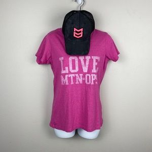 MTN OPS Tee and Snap Back Hat Bundle - Size Medium